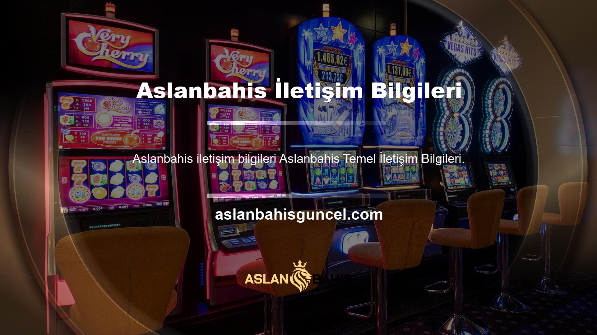 Aslanbahis ile bağlantı tüm kullanıcılar için zorunludur